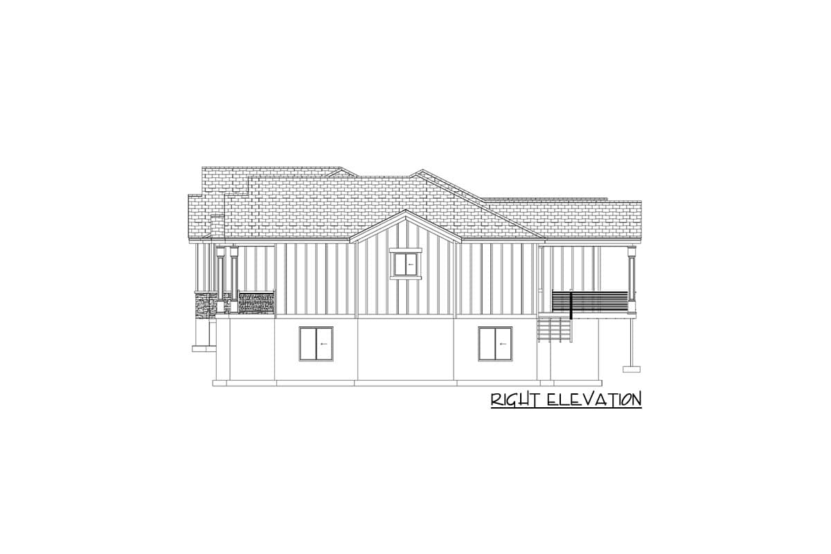 Plan 61371UT: One-level Home Plan with Option to Finish Basement - Image #37 - Craftsman, Ranch, Traditional