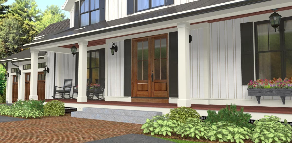 Plan 654012KNA: Modern Farmhouse Plan with Upstairs Master Suite - 2691 Sq Ft - Image #9 - Country, Farmhouse, Modern Farmhouse, New American