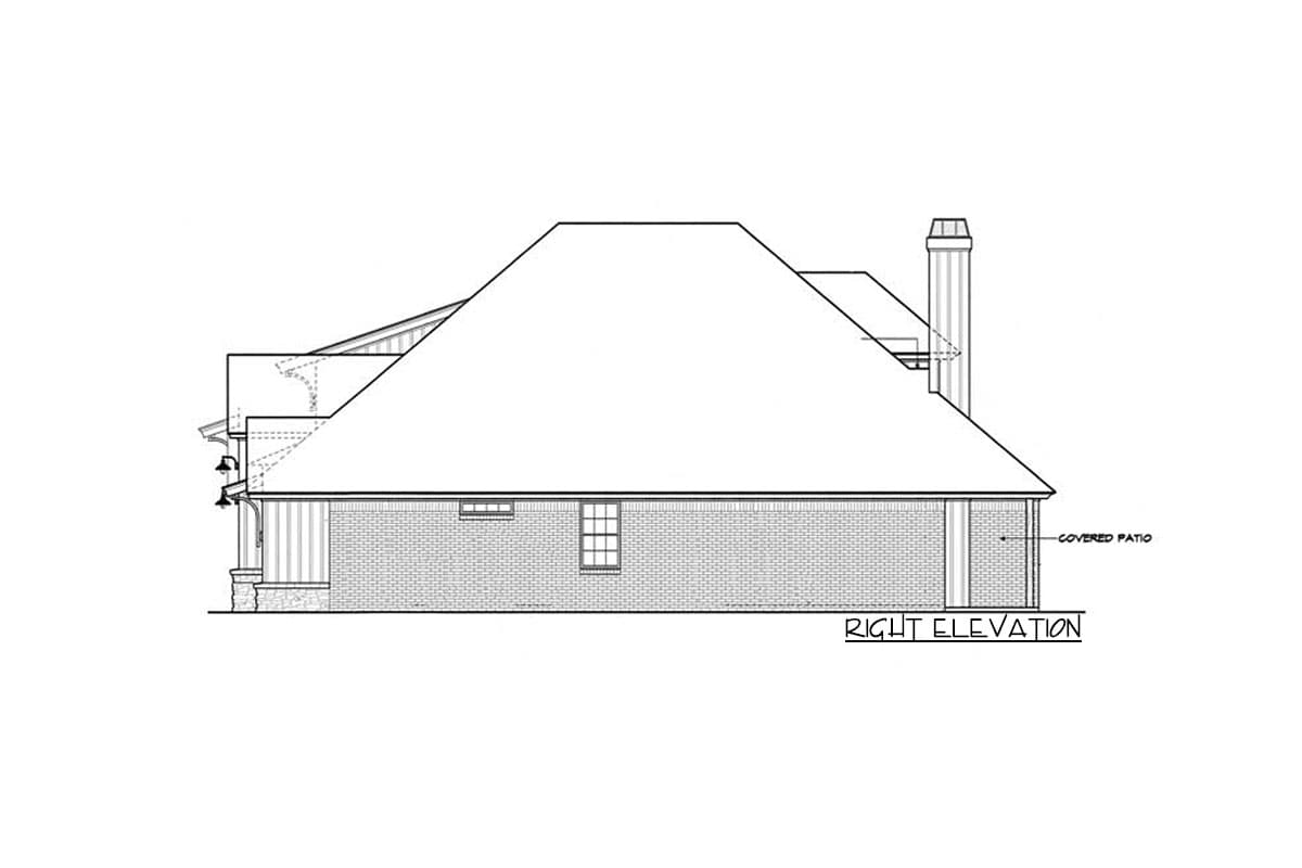 Plan 48611FM: Exclusive New American Home Plan with Bonus Room Upstairs - Image #4 - Country, Craftsman, New American, Northwest