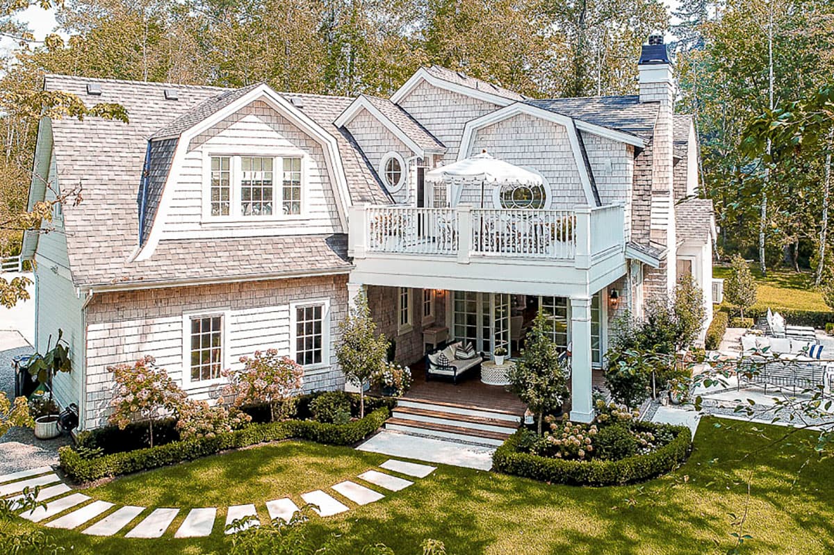 Plan 270039AF: Newport-Style House Plan with Angled Garage and Optional Finished Lower Level - 3481 Sq Ft - Image #5 - Cape Cod, Coastal, New American, Shingle, Traditional