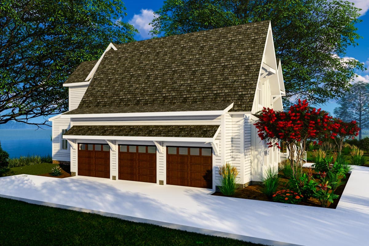 Plan 500078VV: Exclusive 4-Bed Modern Farmhouse Plan with Bonus Over Garage - 4752 Sq Ft - Image #7 - Country, Farmhouse, Modern Farmhouse, New American, Traditional