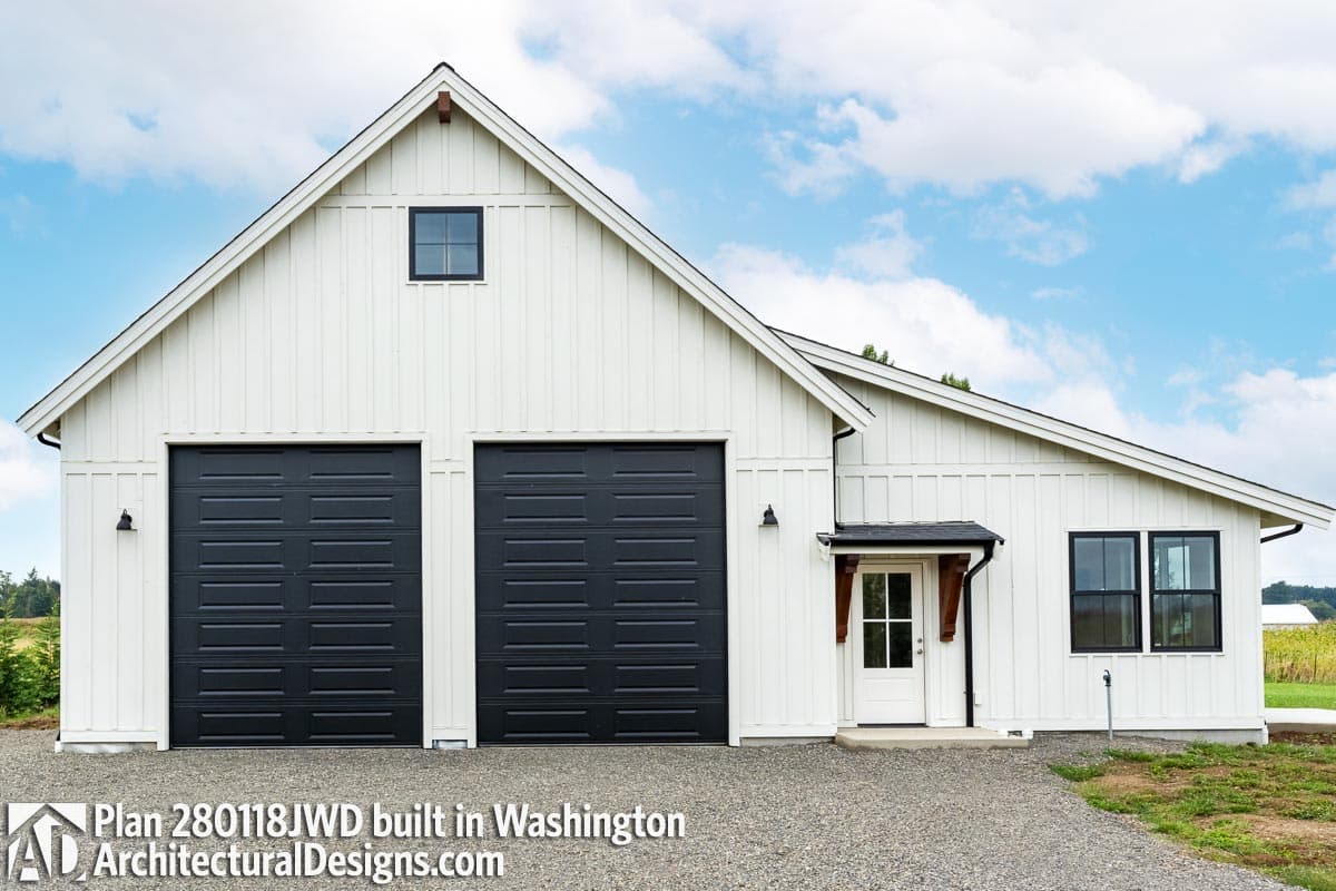 build gallery item - Country Farmhouse Plan 280118JWD Comes to Life in Washington