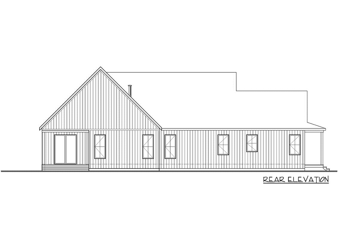 Plan 22587DR: Multi-Generational One-story New American House Plan - Image #10 - New American, Ranch
