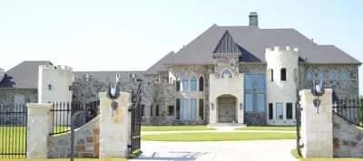 Luxury European House Plan with Pet Lodge