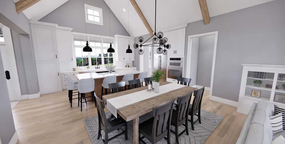 Plan 14690RK: Stone and Wood 4-Bed Modern Farmhouse Plan - 2655 Sq Ft - Image #17 - Country, Craftsman, European, Farmhouse, Modern Farmhouse, New American, Northwest