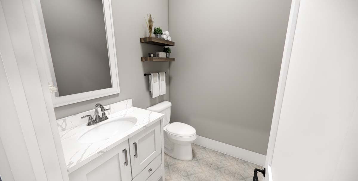 Plan 14690RK: Stone and Wood 4-Bed Modern Farmhouse Plan - 2655 Sq Ft - Image #30 - Country, Craftsman, European, Farmhouse, Modern Farmhouse, New American, Northwest