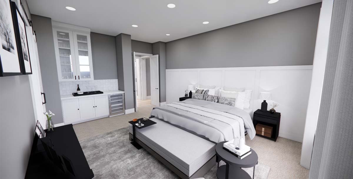 Plan 14690RK: Stone and Wood 4-Bed Modern Farmhouse Plan - 2655 Sq Ft - Image #32 - Country, Craftsman, European, Farmhouse, Modern Farmhouse, New American, Northwest