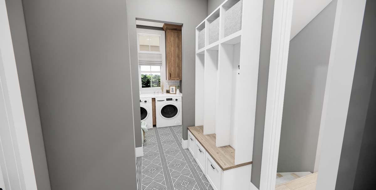 Plan 14690RK: Stone and Wood 4-Bed Modern Farmhouse Plan - 2655 Sq Ft - Image #37 - Country, Craftsman, European, Farmhouse, Modern Farmhouse, New American, Northwest