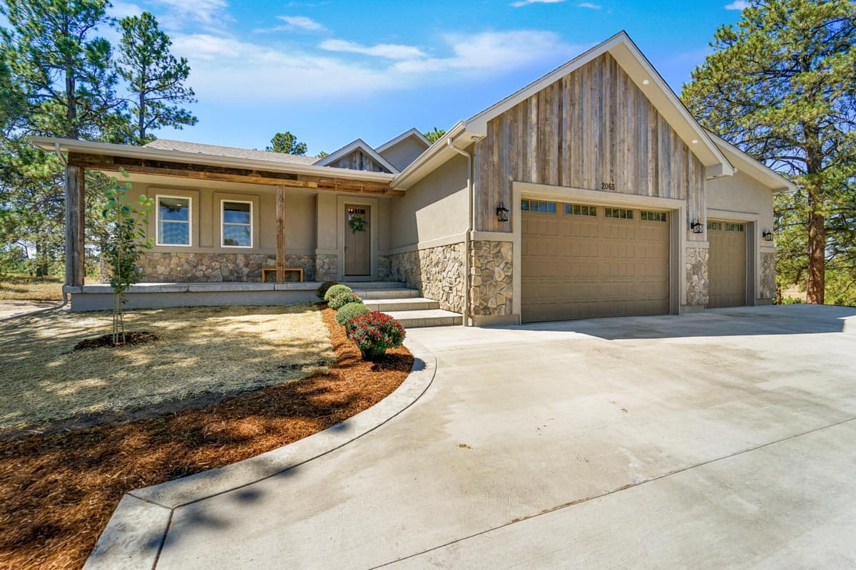 Plan 365009PED: Hillside Craftsman with Barnwood-accented Exterior and a 3-car Garage - Image #7 - Craftsman, Mountain, Ranch