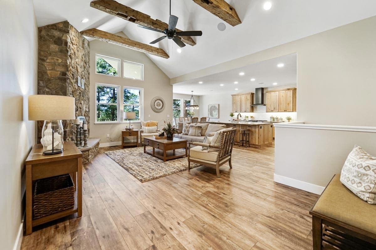 Plan 365009PED: Hillside Craftsman with Barnwood-accented Exterior and a 3-car Garage - Image #12 - Craftsman, Mountain, Ranch