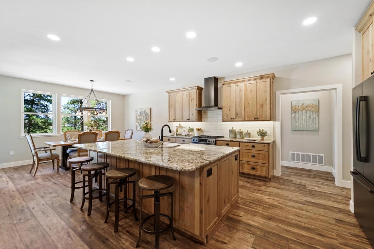 Plan 365009PED: Hillside Craftsman with Barnwood-accented Exterior and a 3-car Garage - Image #14 - Craftsman, Mountain, Ranch