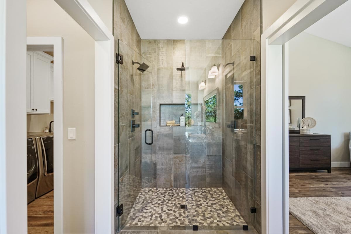 Plan 365009PED: Hillside Craftsman with Barnwood-accented Exterior and a 3-car Garage - Image #20 - Craftsman, Mountain, Ranch