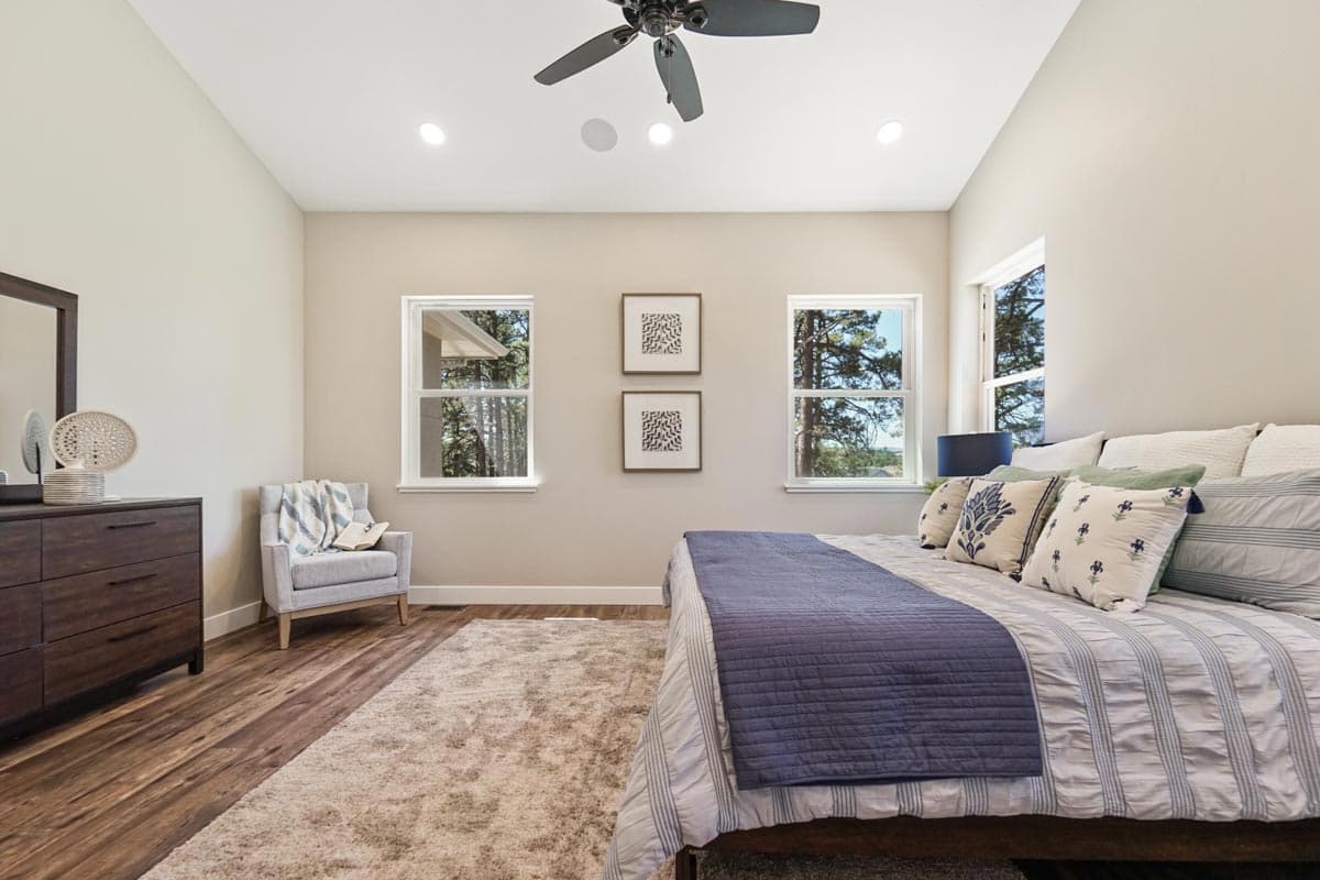 Plan 365009PED: Hillside Craftsman with Barnwood-accented Exterior and a 3-car Garage - Image #25 - Craftsman, Mountain, Ranch