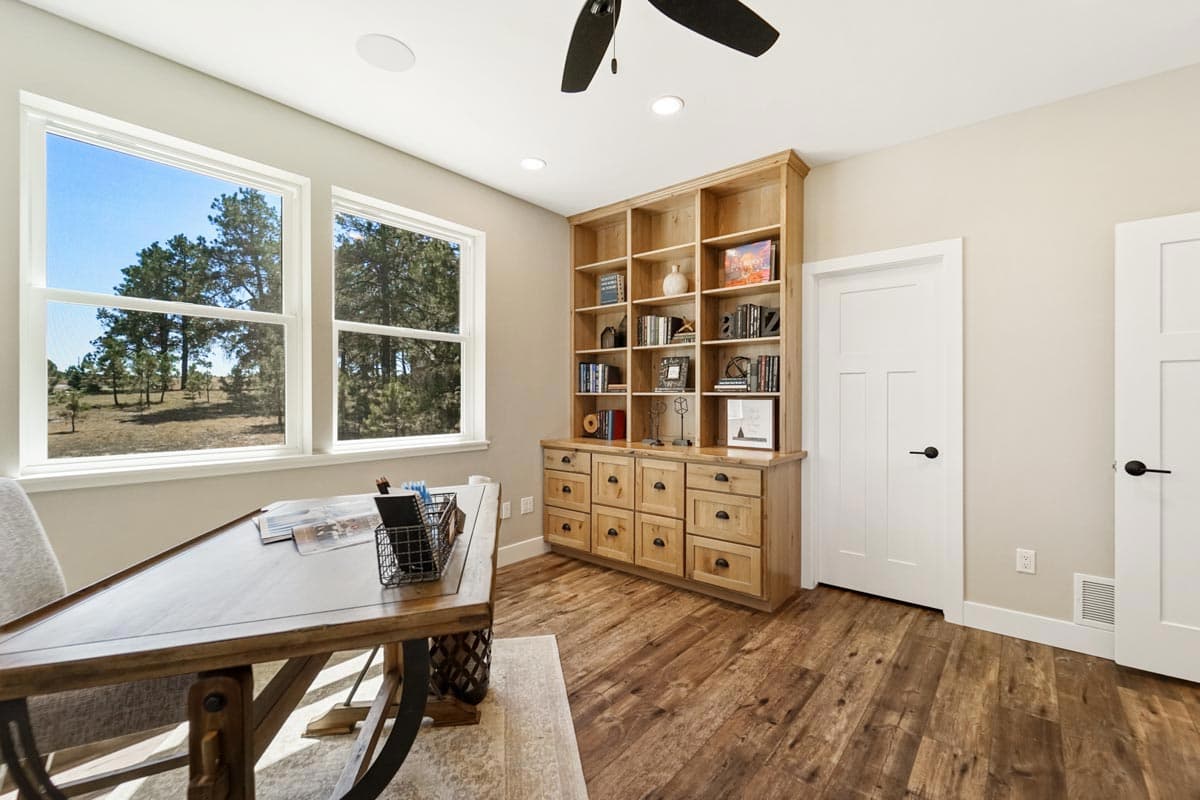 Plan 365009PED: Hillside Craftsman with Barnwood-accented Exterior and a 3-car Garage - Image #28 - Craftsman, Mountain, Ranch