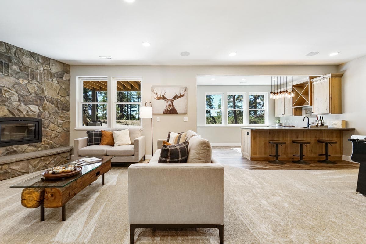 Plan 365009PED: Hillside Craftsman with Barnwood-accented Exterior and a 3-car Garage - Image #33 - Craftsman, Mountain, Ranch