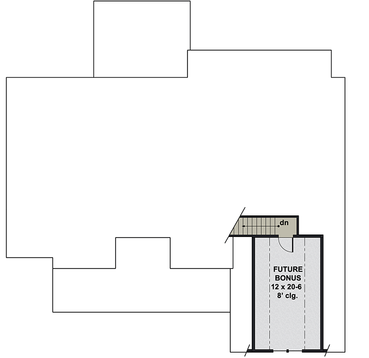 Plan 14691RK: Affordable 3-Bed New American House Plan with Bonus Room - 2112 Sq Ft - Floor Plan - Bonus Floor - Country, Craftsman, Modern Farmhouse, New American, Northwest, Ranch, Traditional