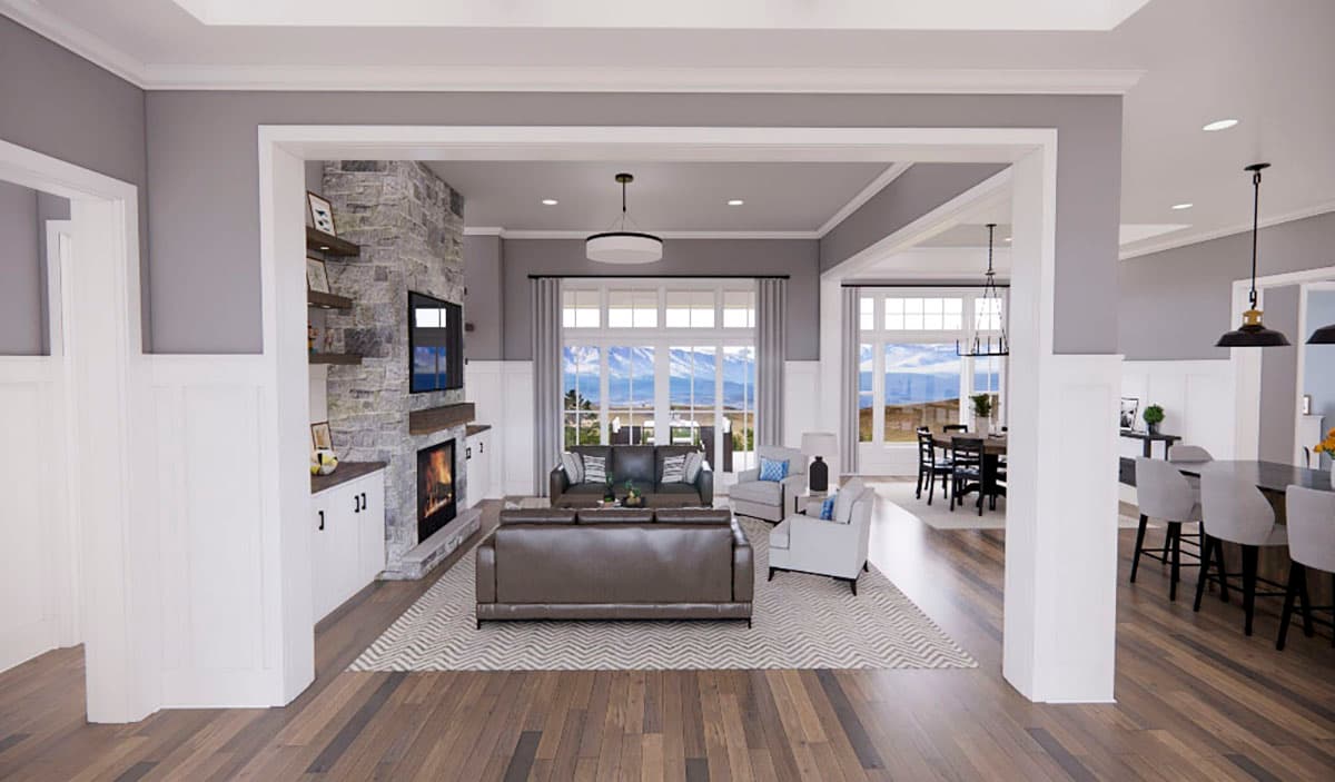 Plan 14691RK: Affordable 3-Bed New American House Plan with Bonus Room - 2112 Sq Ft - Image #27 - Country, Craftsman, Modern Farmhouse, New American, Northwest, Ranch, Traditional