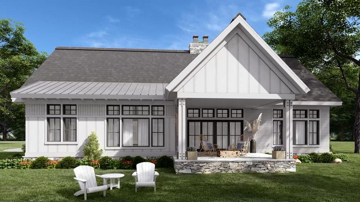 Plan 14691RK: Affordable 3-Bed New American House Plan with Bonus Room - 2112 Sq Ft - Image #16 - Country, Craftsman, Modern Farmhouse, New American, Northwest, Ranch, Traditional