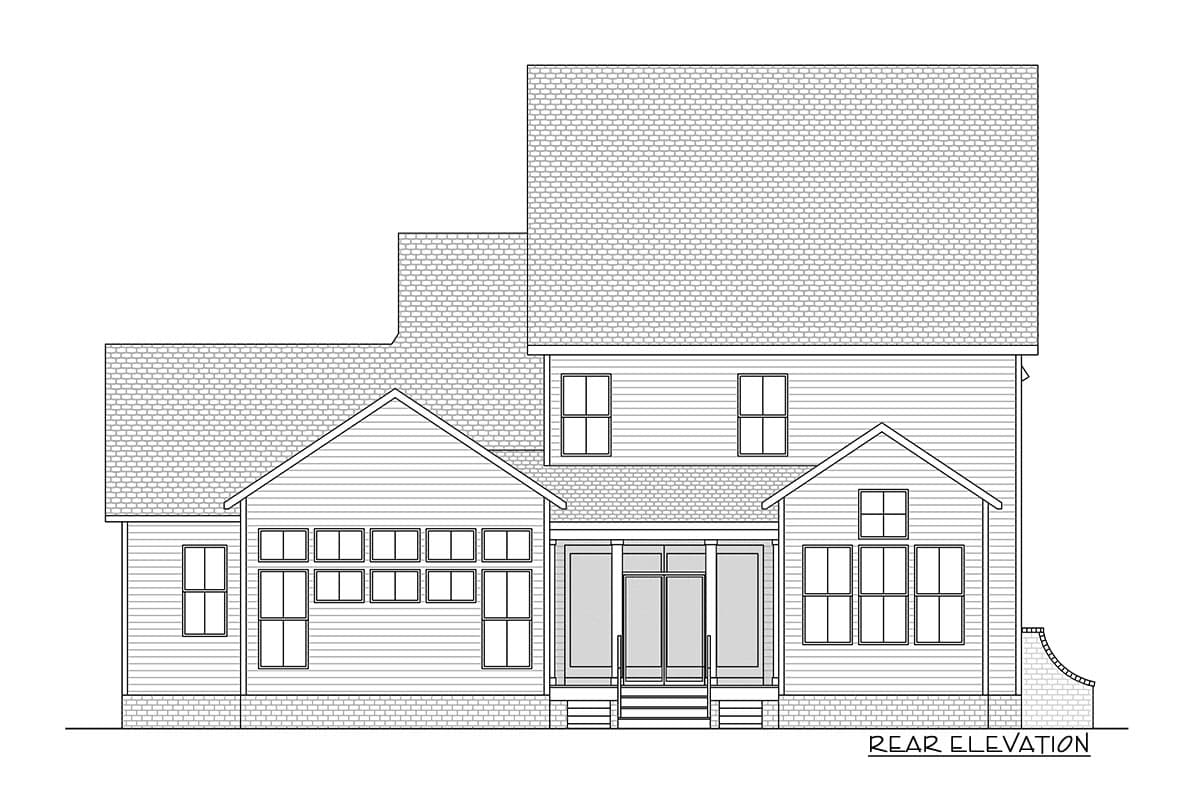 Plan 260000RVC: 5-Bed New American House Plan with Kids' Loft and Optional Third Floor Expansion - Image #13 - New American, Traditional, Transitional