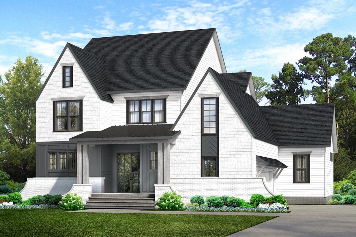 Plan 260000RVC: 5-Bed New American House Plan with Kids' Loft and Optional Third Floor Expansion - Image #12 - New American, Traditional, Transitional