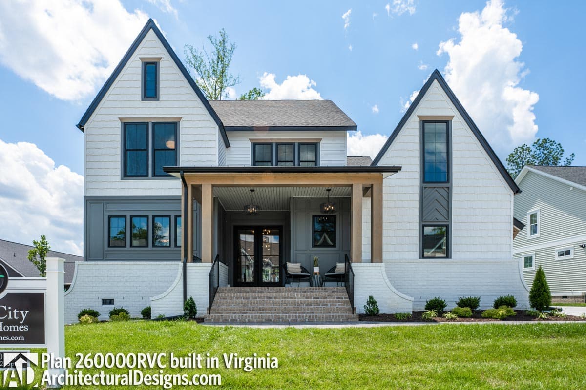 build gallery item - House Plan 260000RVC Comes to Life in Virginia