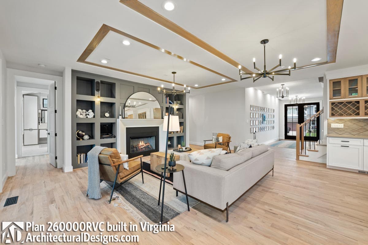 Plan 260000RVC: 5-Bed New American House Plan with Kids' Loft and Optional Third Floor Expansion - Image #7 - New American, Traditional, Transitional