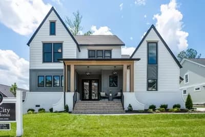 5-Bed New American House Plan with Kids' Loft and Optional Third Floor Expansion