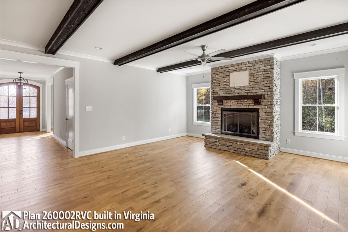 Plan 260002RVC: Modern Country Home Plan with Main Floor Master Suite and a Kids' Loft - Image #5 - Country, Craftsman, Farmhouse, Modern Farmhouse, New American, Southern, Traditional