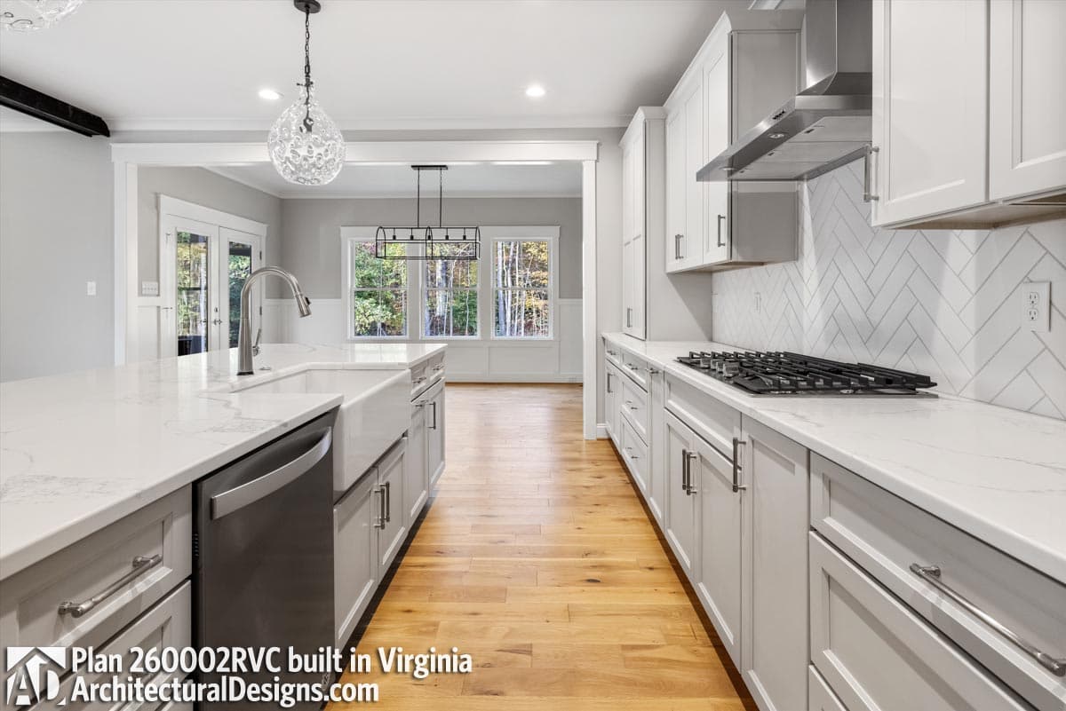 Plan 260002RVC: Modern Country Home Plan with Main Floor Master Suite and a Kids' Loft - Image #7 - Country, Craftsman, Farmhouse, Modern Farmhouse, New American, Southern, Traditional