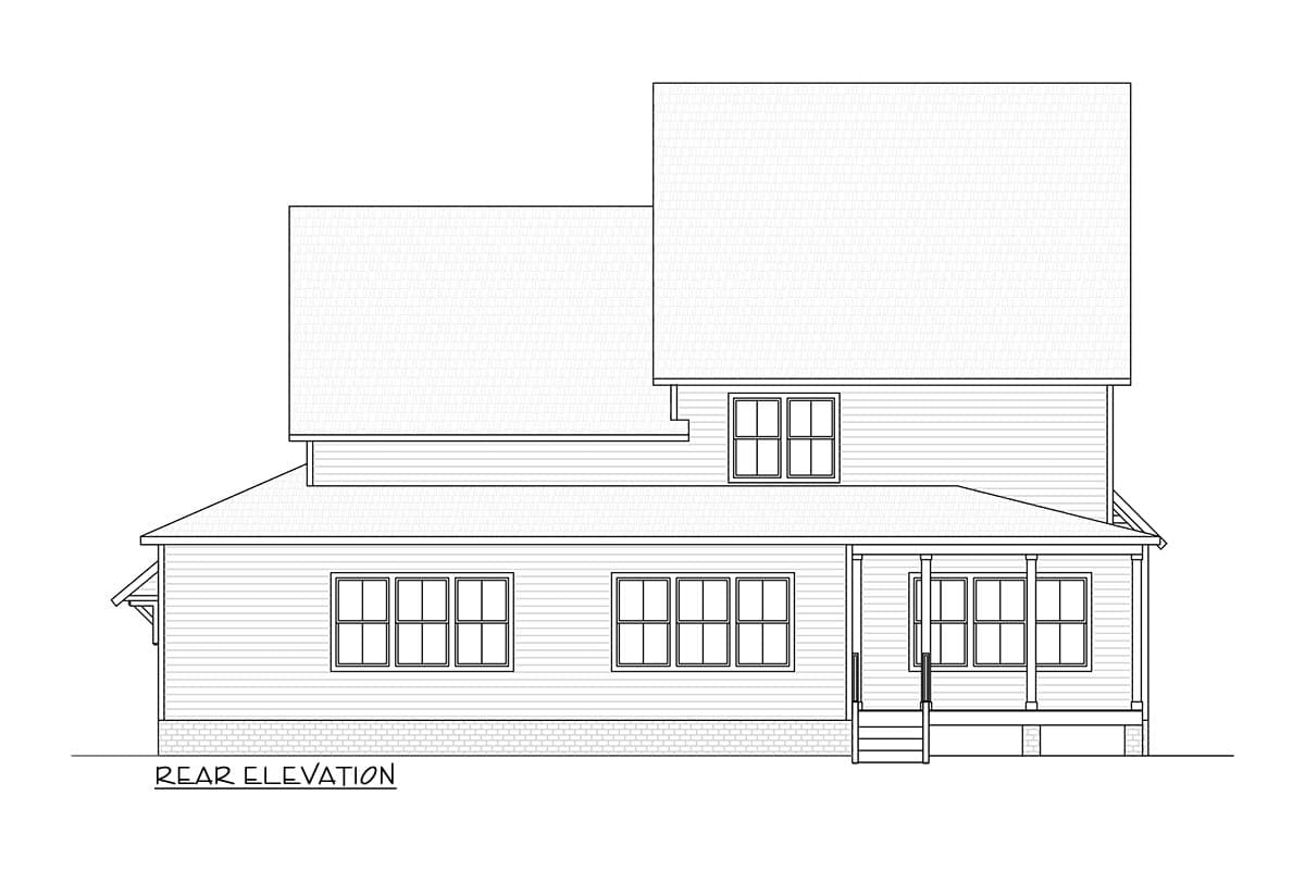 Plan 260002RVC: Modern Country Home Plan with Main Floor Master Suite and a Kids' Loft - Image #9 - Country, Craftsman, Farmhouse, Modern Farmhouse, New American, Southern, Traditional