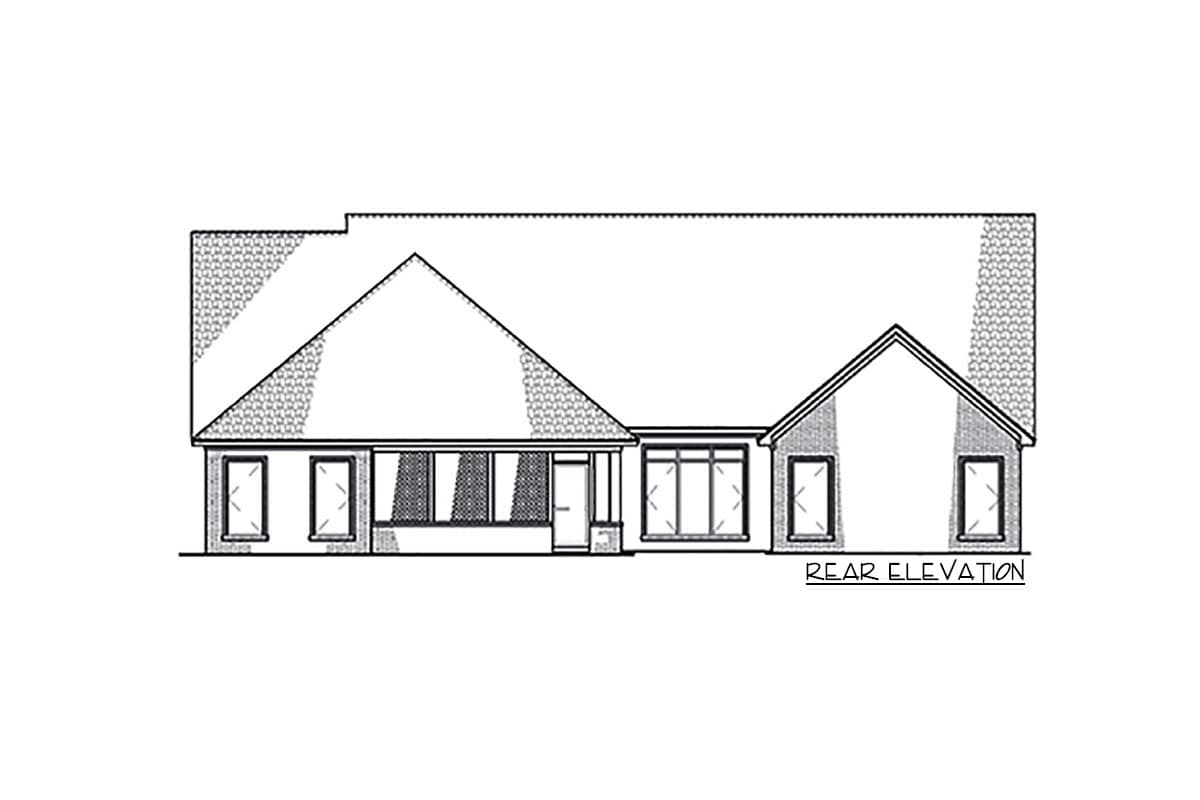 Plan 70691SND: 2500 Square Foot New American Home Plan with Screened Porch - Image #9 - New American, Northwest, Transitional