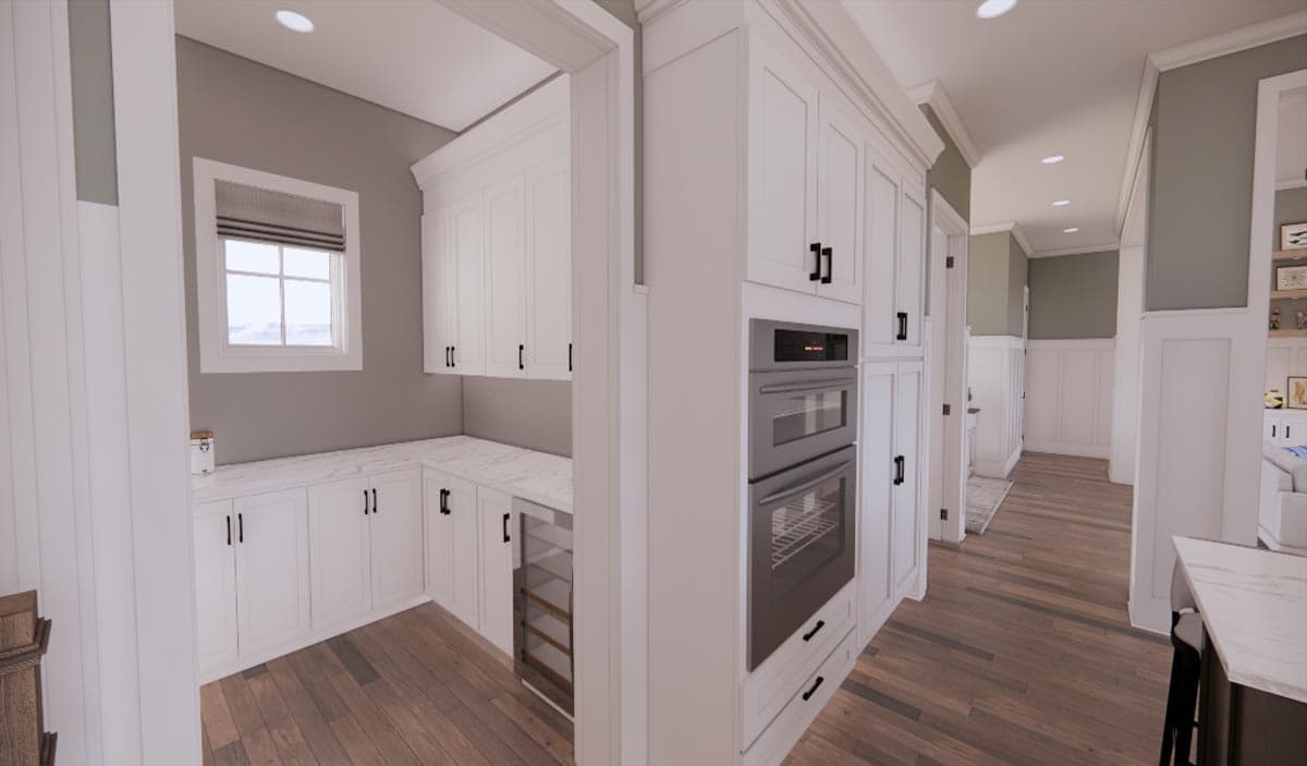 Plan 14692RK: Attractive 3-Bed Modern Farmhouse Plan with Home Office - 2385 Sq Ft - Image #16 - Country, Farmhouse, Modern Farmhouse, Southern