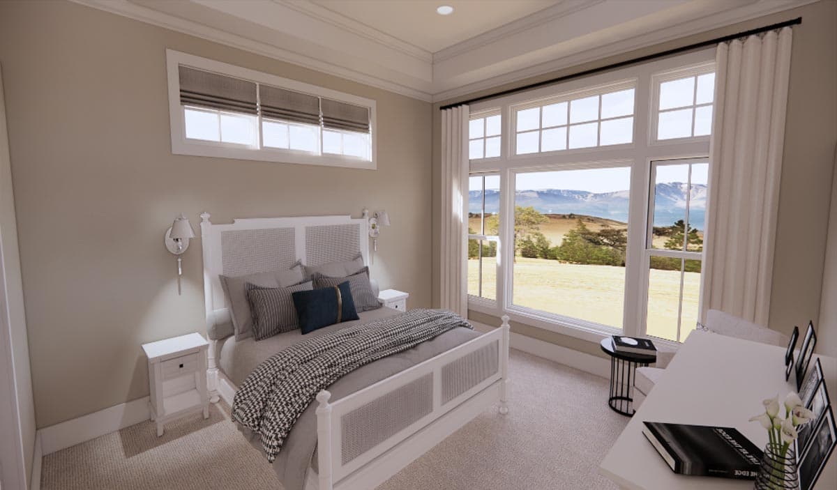 Plan 14692RK: Attractive 3-Bed Modern Farmhouse Plan with Home Office - 2385 Sq Ft - Image #19 - Country, Farmhouse, Modern Farmhouse, Southern