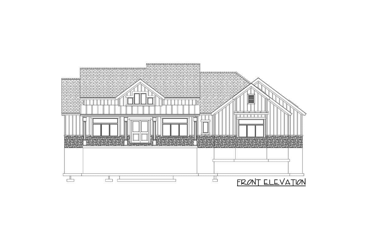Plan 61372UT: 3-Bed Modern Farmhouse Plan with Home Office and Optional Lower Level - Image #47 - Coastal, Country, Farmhouse, Modern Farmhouse, New American