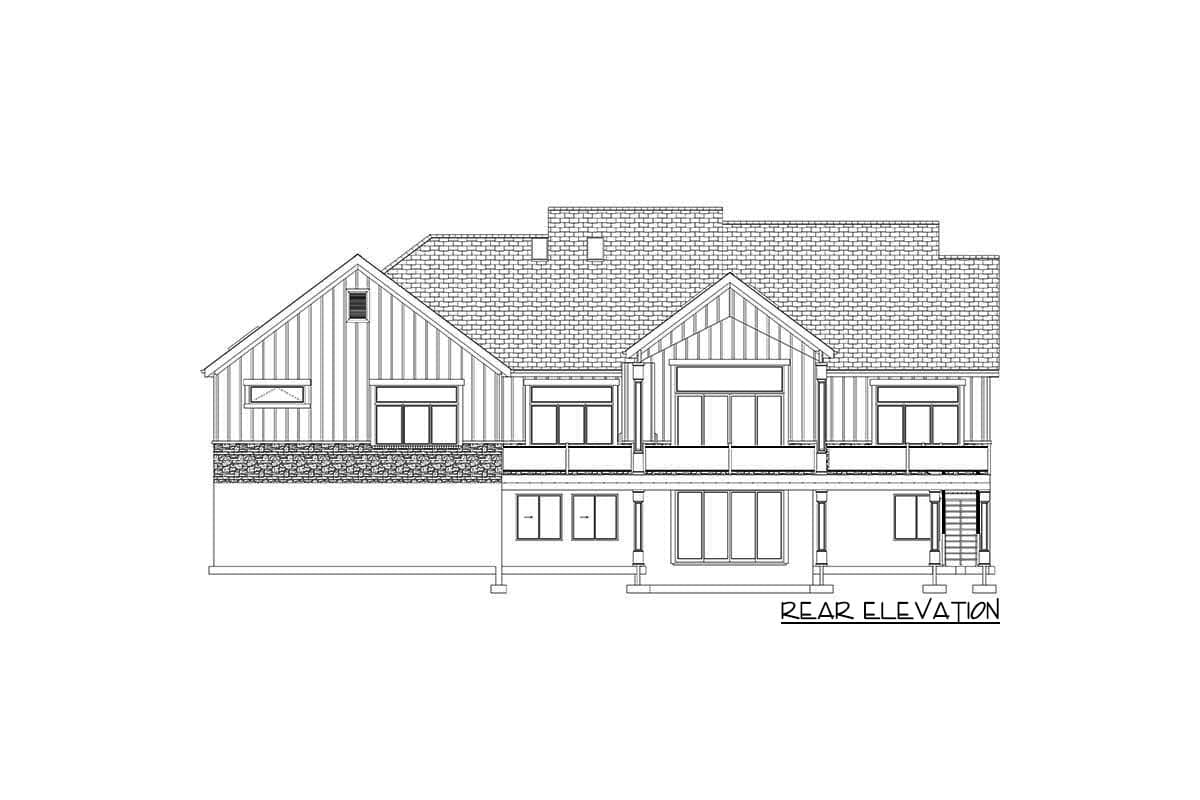 Plan 61372UT: 3-Bed Modern Farmhouse Plan with Home Office and Optional Lower Level - Image #49 - Coastal, Country, Farmhouse, Modern Farmhouse, New American