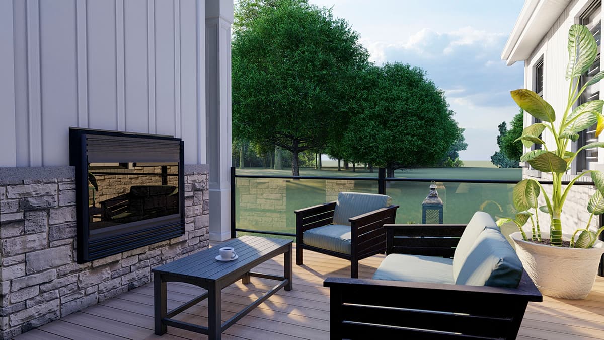 Plan 61372UT: 3-Bed Modern Farmhouse Plan with Home Office and Optional Lower Level - Image #16 - Coastal, Country, Farmhouse, Modern Farmhouse, New American
