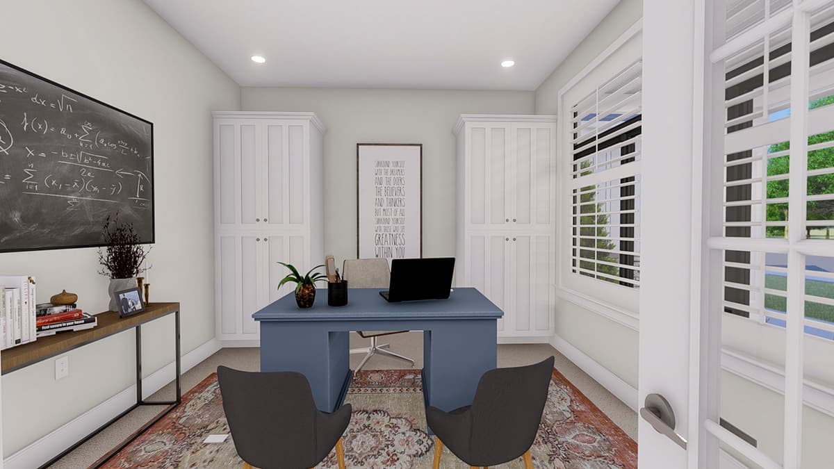 Plan 61372UT: 3-Bed Modern Farmhouse Plan with Home Office and Optional Lower Level - Image #20 - Coastal, Country, Farmhouse, Modern Farmhouse, New American
