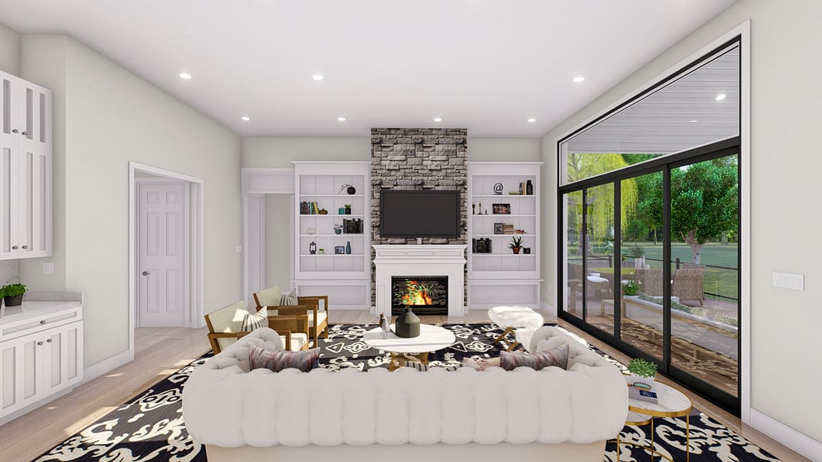 Plan 61372UT: 3-Bed Modern Farmhouse Plan with Home Office and Optional Lower Level - Image #24 - Coastal, Country, Farmhouse, Modern Farmhouse, New American