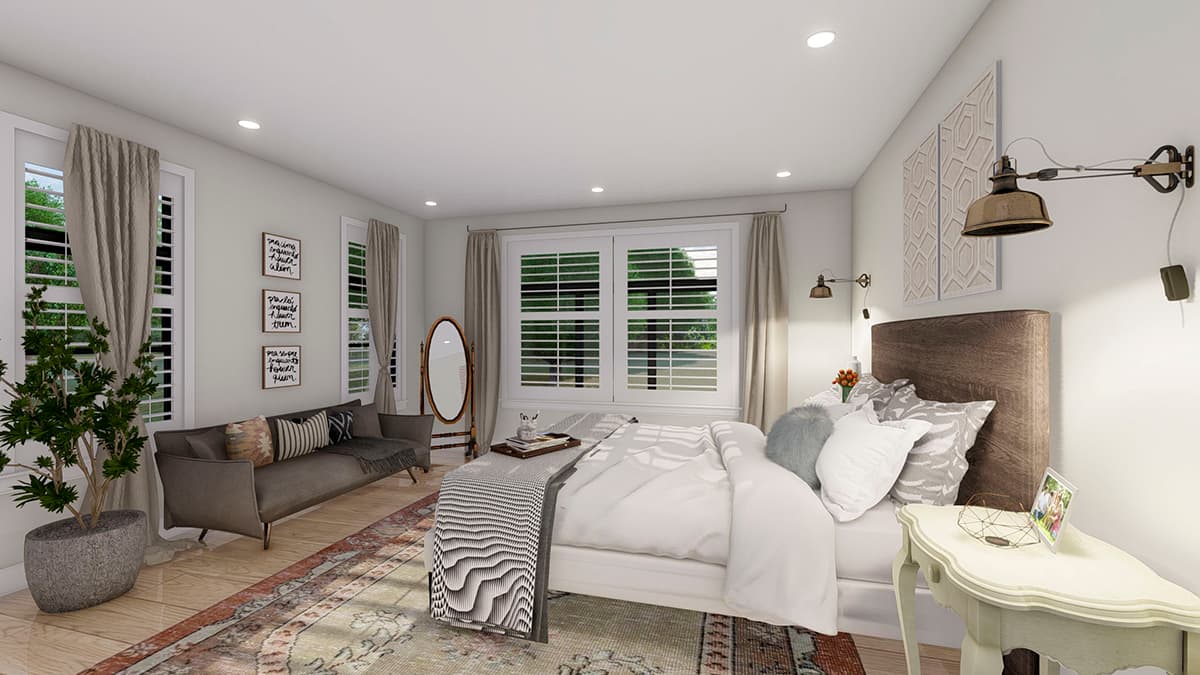 Plan 61372UT: 3-Bed Modern Farmhouse Plan with Home Office and Optional Lower Level - Image #35 - Coastal, Country, Farmhouse, Modern Farmhouse, New American