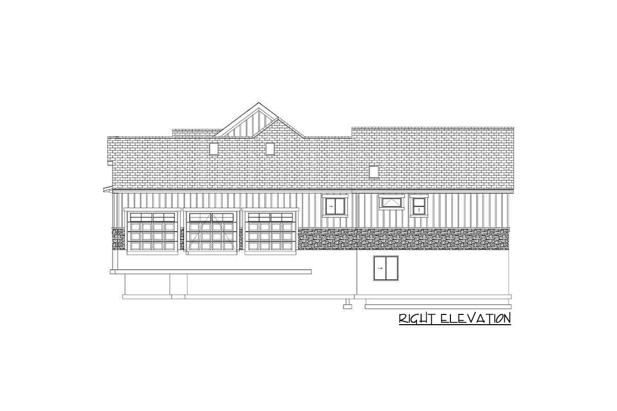 Plan 61372UT: 3-Bed Modern Farmhouse Plan with Home Office and Optional Lower Level - Image #50 - Coastal, Country, Farmhouse, Modern Farmhouse, New American