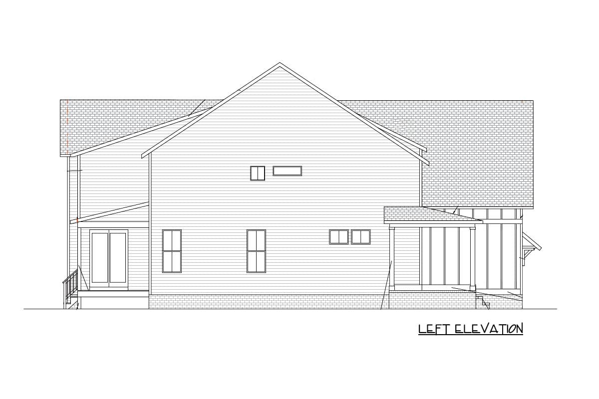 Plan 260003RVC: 4-Bed Modern Farmhouse Plan with Large Second Floor Loft - 3645 Sq Ft - Image #58 - Country, Farmhouse, Modern Farmhouse, New American, Traditional