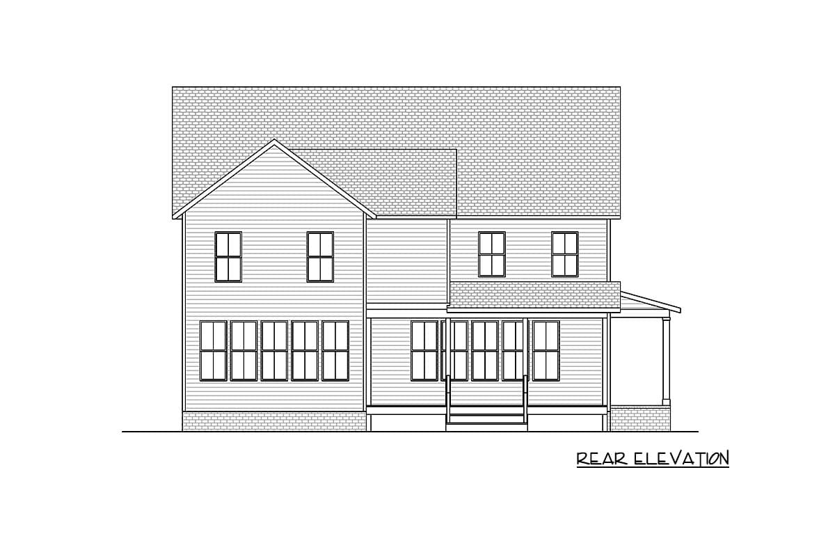 Plan 260003RVC: 4-Bed Modern Farmhouse Plan with Large Second Floor Loft - 3645 Sq Ft - Image #59 - Country, Farmhouse, Modern Farmhouse, New American, Traditional