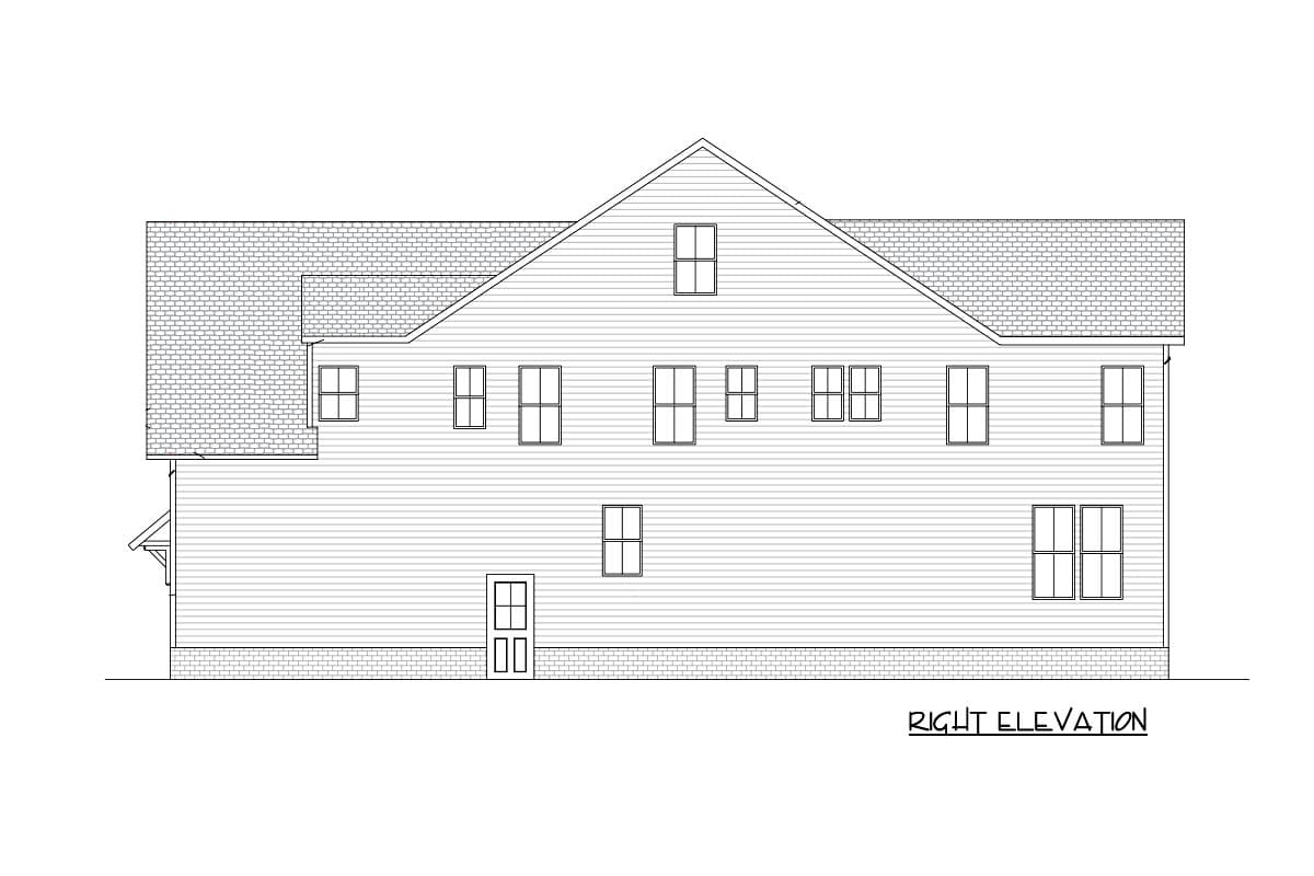 Plan 260003RVC: 4-Bed Modern Farmhouse Plan with Large Second Floor Loft - 3645 Sq Ft - Image #60 - Country, Farmhouse, Modern Farmhouse, New American, Traditional