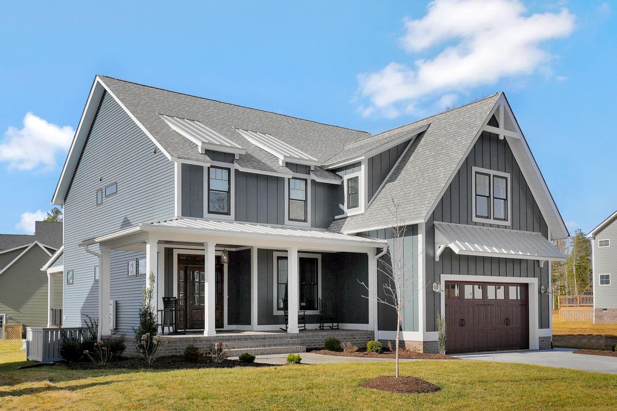 Plan 260003RVC: 4-Bed Modern Farmhouse Plan with Large Second Floor Loft - 3645 Sq Ft - Image #4 - Country, Farmhouse, Modern Farmhouse, New American, Traditional