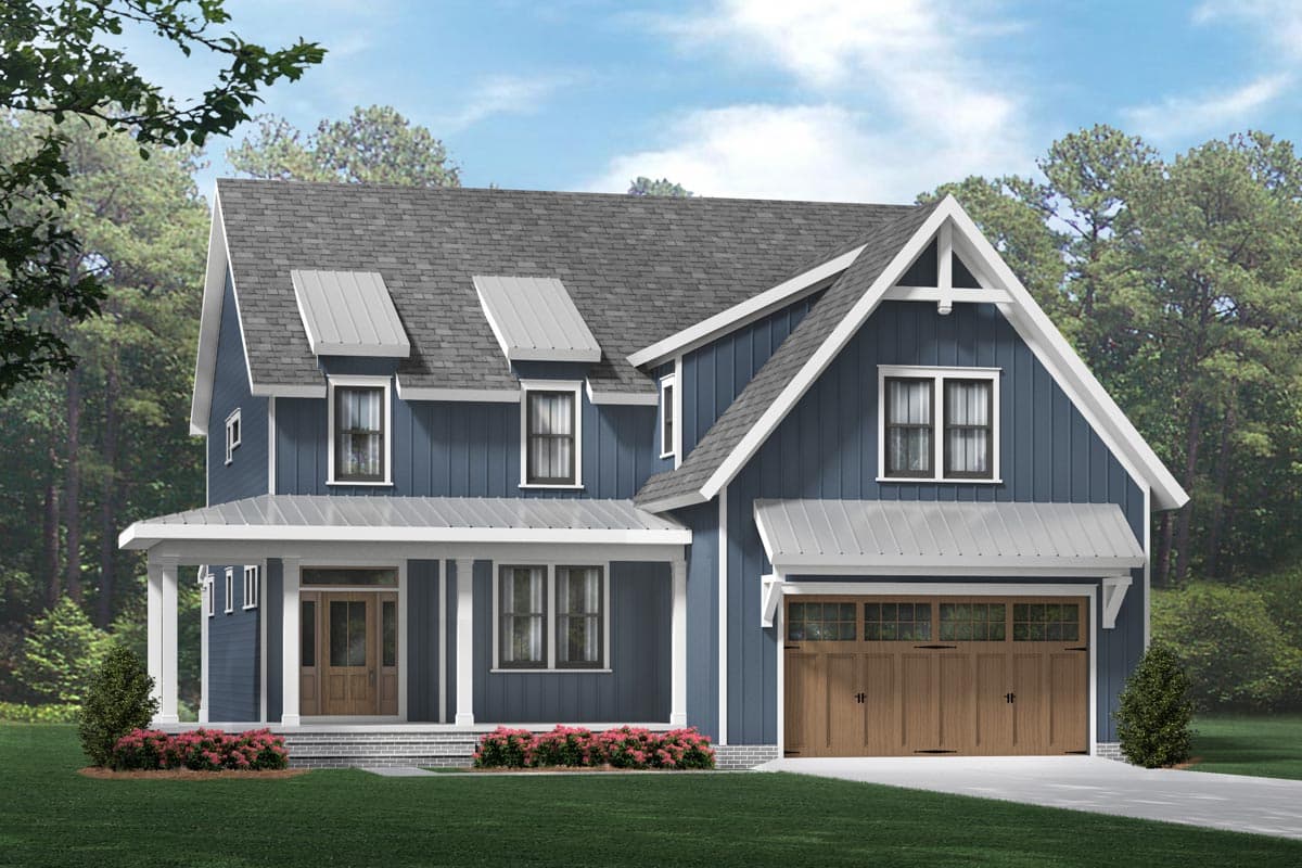 Plan 260003RVC: 4-Bed Modern Farmhouse Plan with Large Second Floor Loft - 3645 Sq Ft - Image #57 - Country, Farmhouse, Modern Farmhouse, New American, Traditional