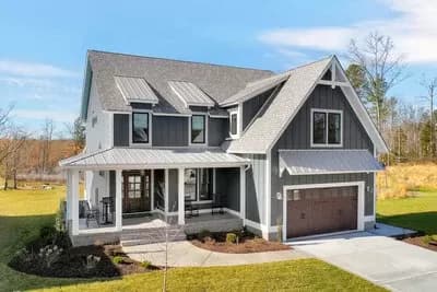 4-Bed Modern Farmhouse Plan with Large Second Floor Loft - 3645 Sq Ft