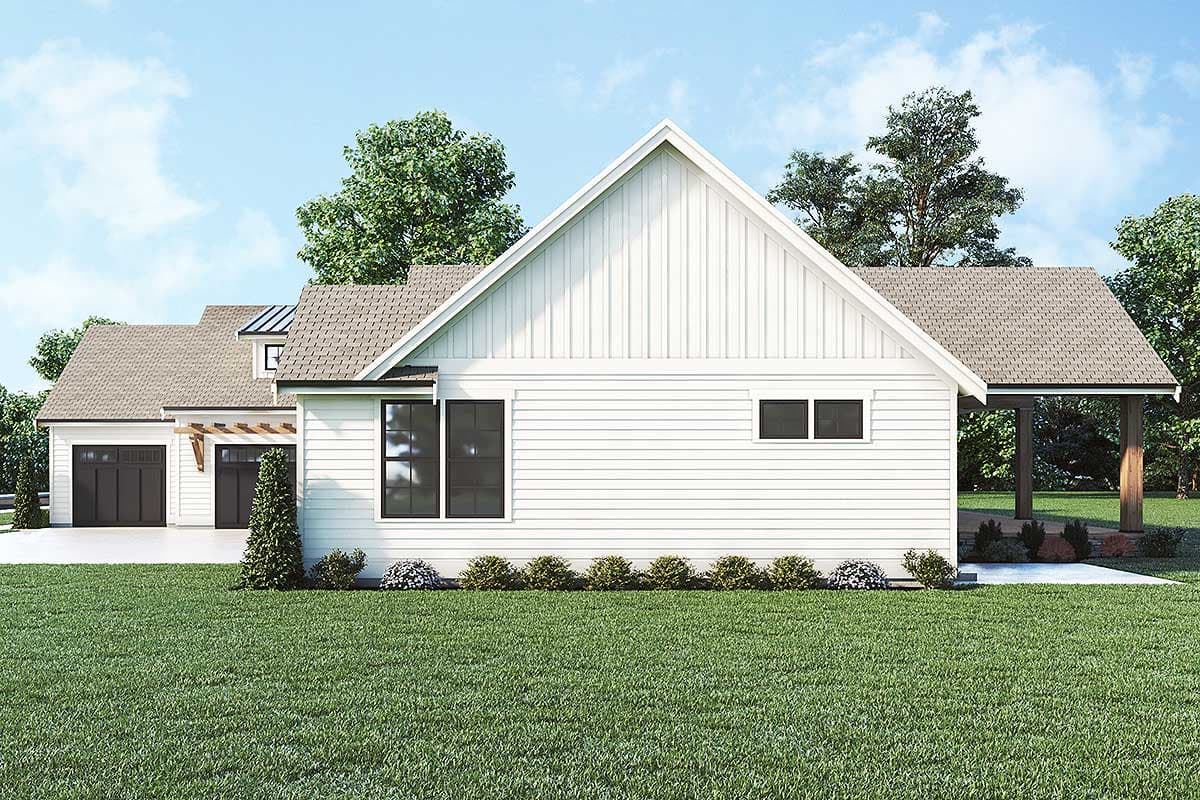 Plan 280125JWD: 4-Bed New American House Plan with Bonus above Garage - Image #7 - Craftsman, Mountain, New American, Ranch