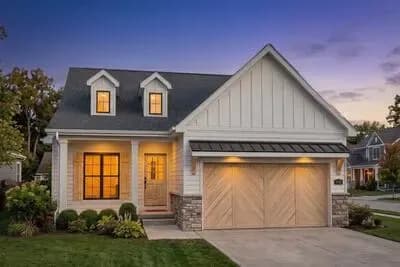 Simple 1-Bed Craftsman Farmhouse Plan with Expansion Below - 1030 Sq Ft