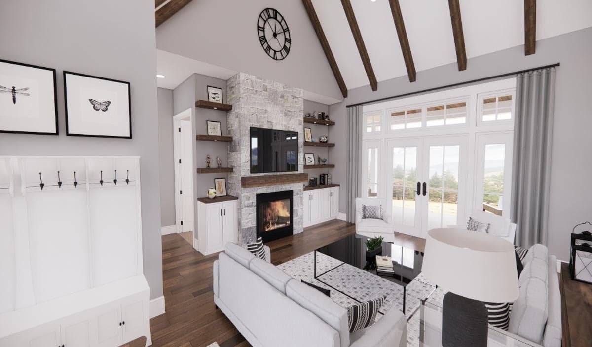 Plan 14693RK: Modest-Sized 3-Bed Modern Farmhouse Plan with Bonus Expansion - 2136 Sq Ft - Image #10 - Country, Craftsman, Modern Farmhouse, New American