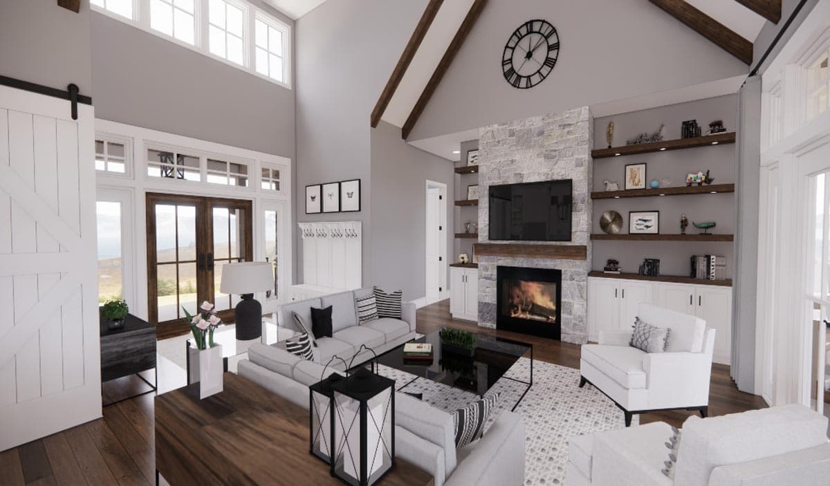 Plan 14693RK: Modest-Sized 3-Bed Modern Farmhouse Plan with Bonus Expansion - 2136 Sq Ft - Image #12 - Country, Craftsman, Modern Farmhouse, New American